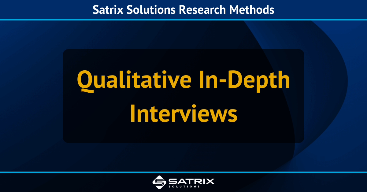 In-depth interviews in qualitative research: Not 'just a chat